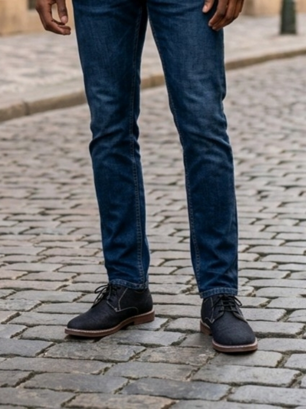 J75 By Jump Primo Oxford Black Denim Upper 9 EUC